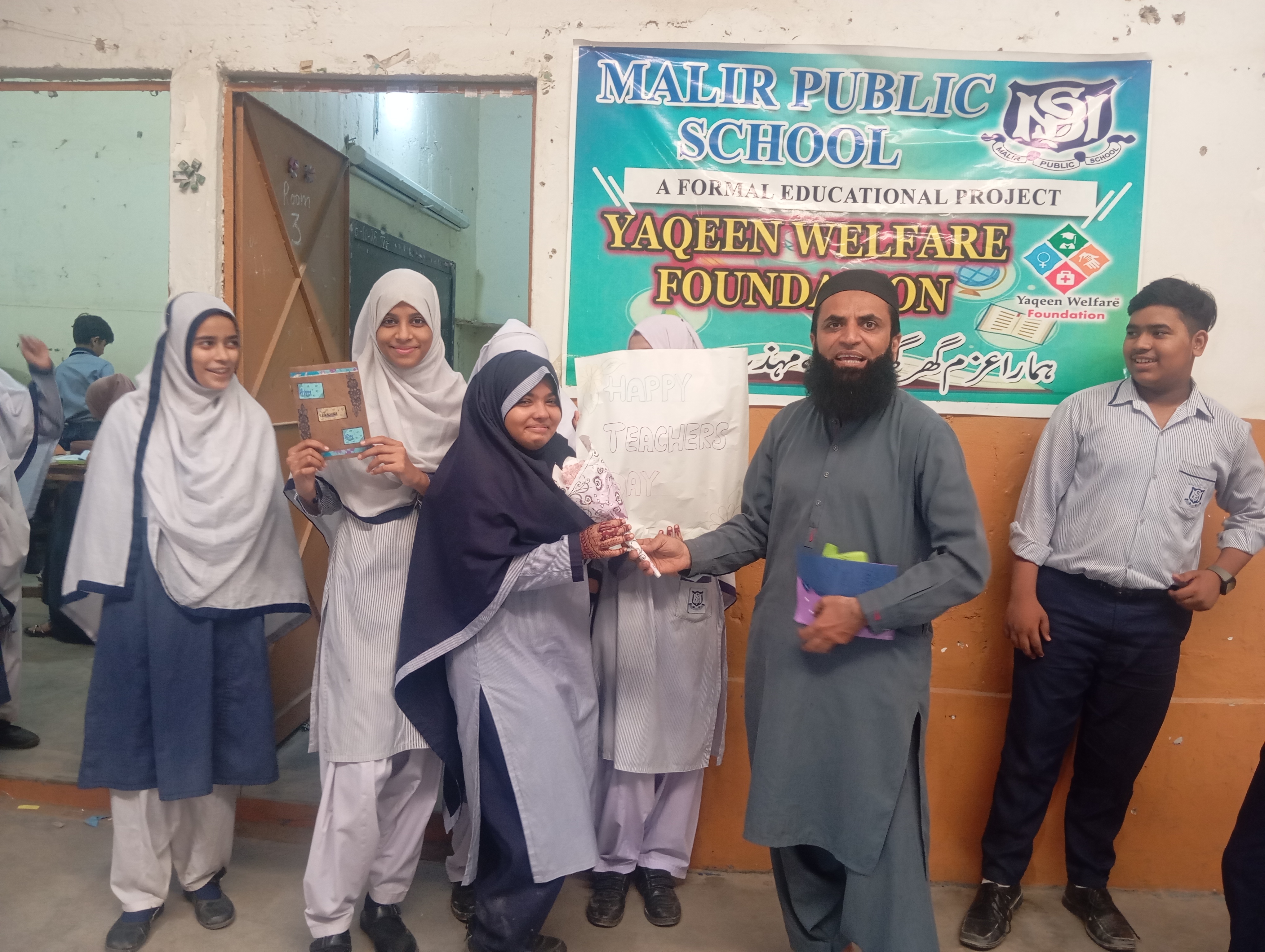 Teacher’s Day Celebration – At Tuqa Academy & Malir Public School (in Collaboration with Yaqeen Welfare Foundation) image 5