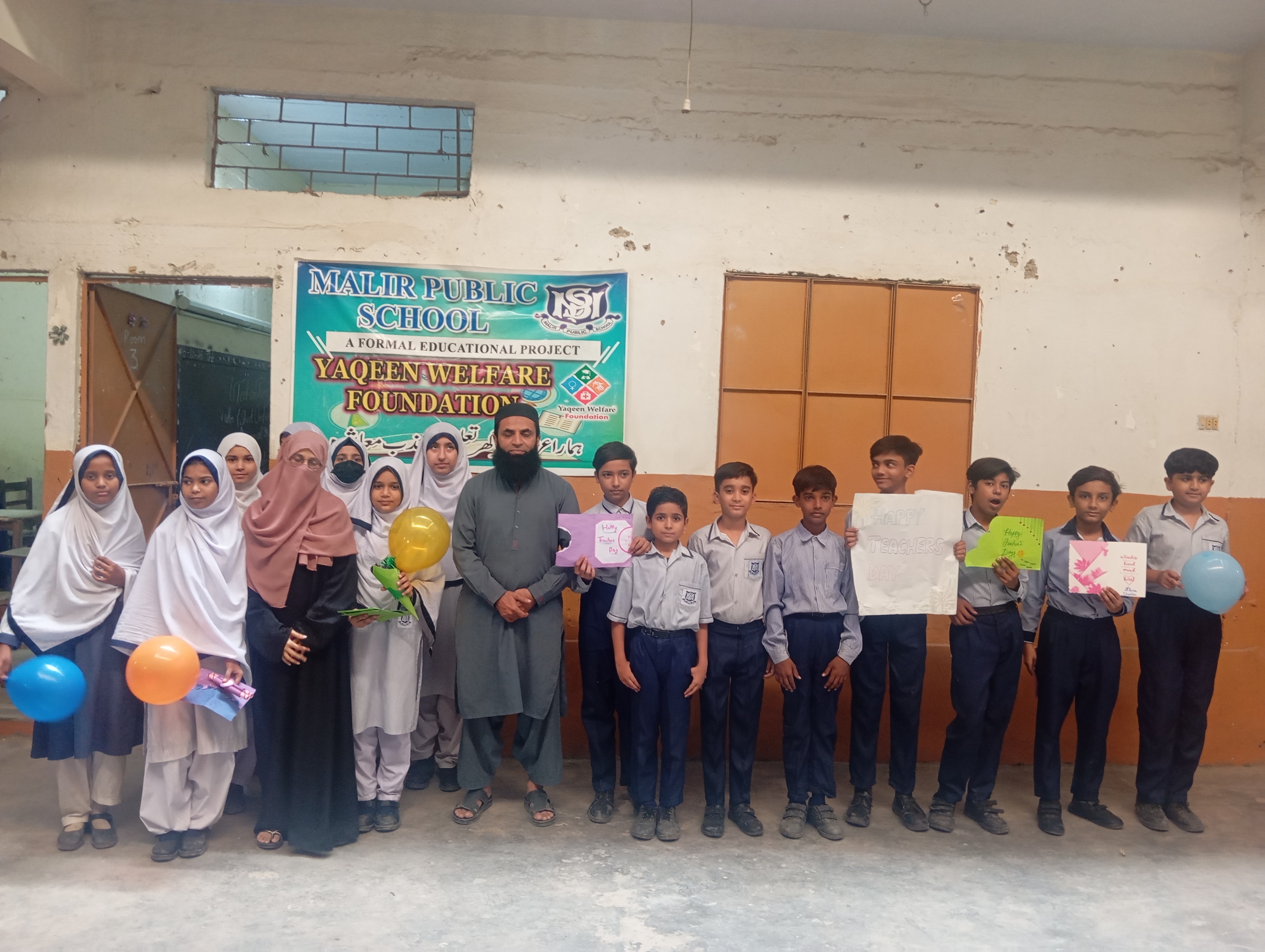 Teacher’s Day Celebration – At Tuqa Academy & Malir Public School (in Collaboration with Yaqeen Welfare Foundation) image 5